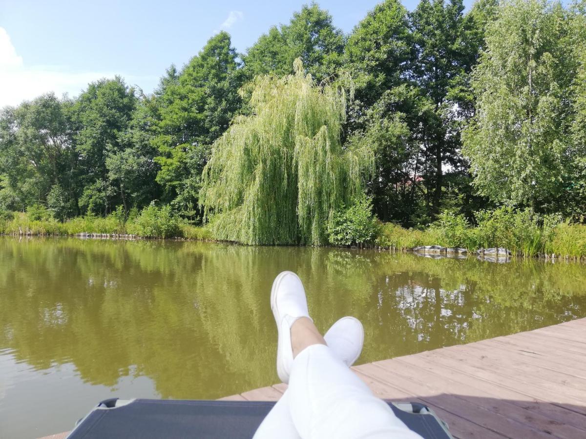 Wczasymazurskie - Domek Caloroczny " Lawenda" Mazury Moldzie Kültér fotó