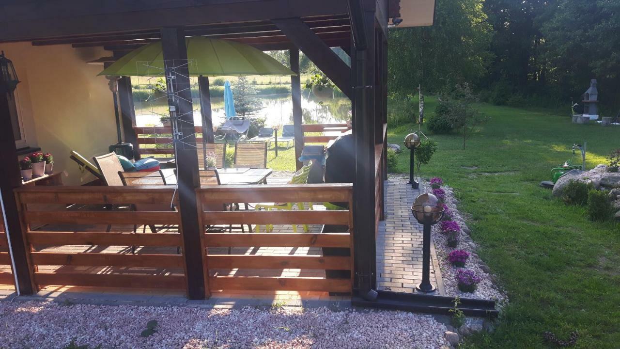 Wczasymazurskie - Domek Caloroczny " Lawenda" Mazury Moldzie Kültér fotó