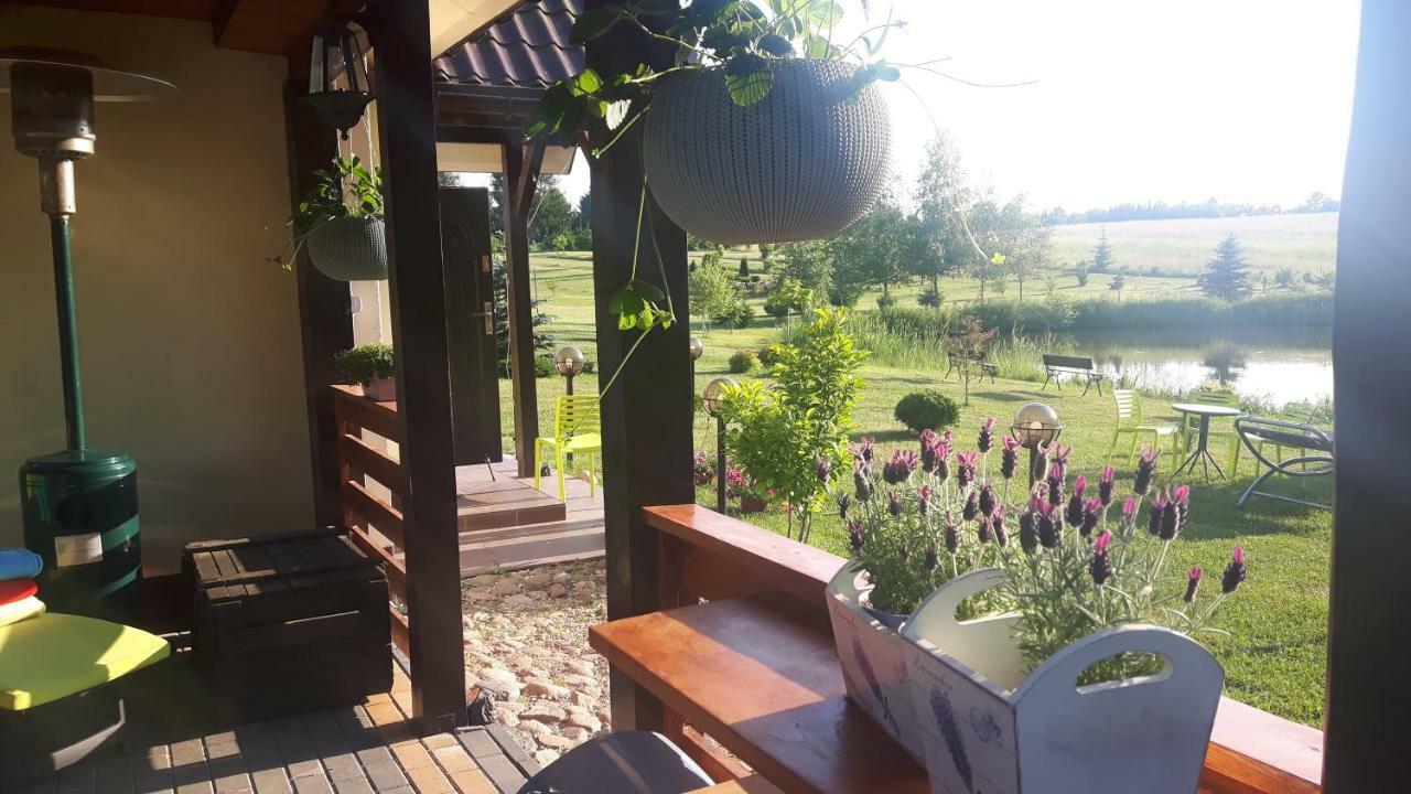Wczasymazurskie - Domek Caloroczny " Lawenda" Mazury Moldzie Kültér fotó